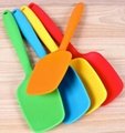 Eco-friendly healthy silicone cake knife spoon 2