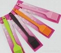 Eco-friendly healthy silicone cake knife spoon 4