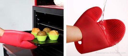 Bakeware Backing Oven Silicone Gloves 4