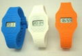 New arrival eco friendly jelly candy silicone watch 4