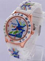 New arrival eco friendly jelly candy silicone watch 5