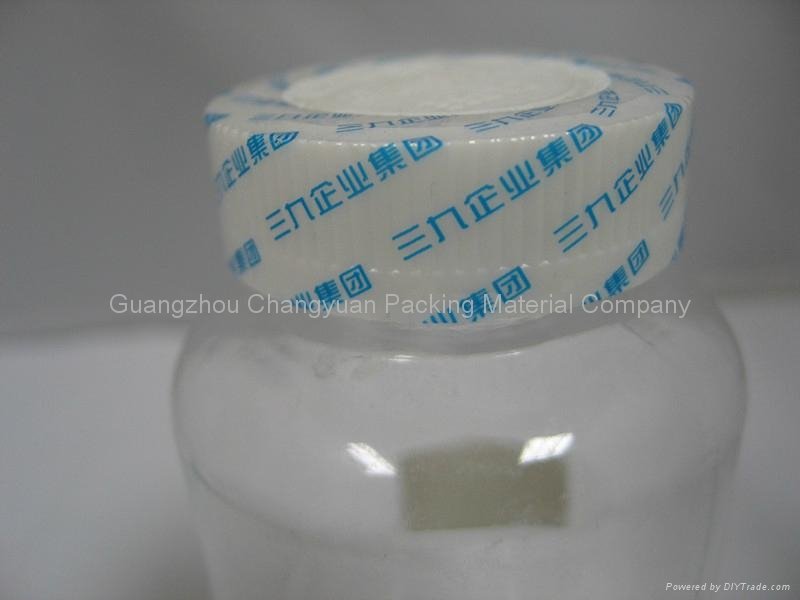 transparent pvc shrink label for cap sealing 2