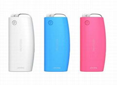 Ergonomic design  and excellent  shape 5200 mAh Power Bank