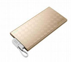 Super slim and elegant design 6000 mAh power bank