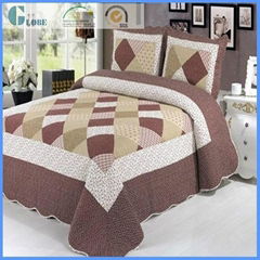 China Manufacture Bed Sheet Patchwork Quilt 