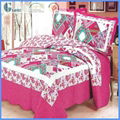 Patchwork Quilt in regular stripes pattern in SILK 4