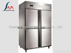 4 door air-cooling freezer