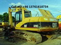 Used Caterpillar 320C Tracked Excavator 