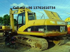 Used Caterpillar 320C Tracked Excavator 