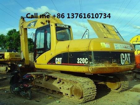 Used Caterpillar 320C Tracked Excavator 