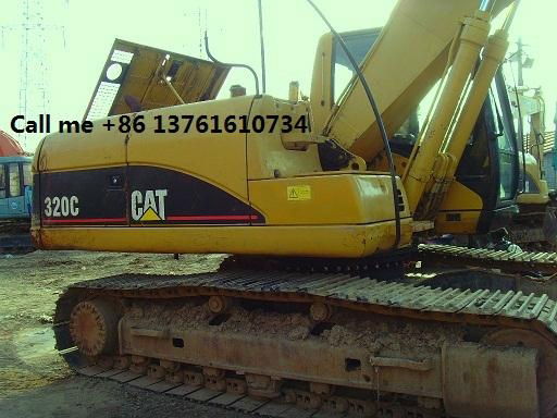 Used Caterpillar 320C Tracked Excavator  2