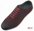 Attractive Dark Red men casual loafers