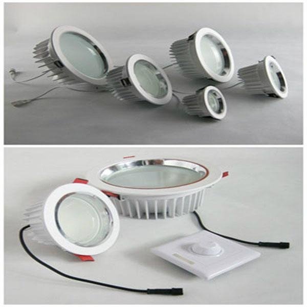 LED Downlight light led 10-50w and COB 5W-60W Dimmable or Non-dimmable