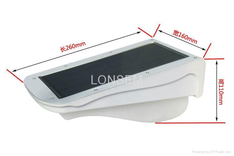 Solar Powered Motion Sensor Light 5