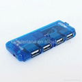 Fashion Convenient Use Hi-speed USB 2.0 4 Ports Fine Hub 2