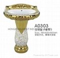 FST-A0303 gold plating  china  ceramic