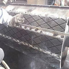 Weld-on slide lagging