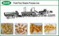 Fried wheat flour snacks food machinery 1