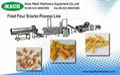 Fried wheat flour snacks food machinery 5