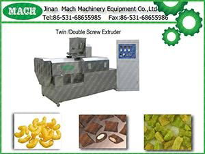 double/Twin snacks food Screw Extruder 3