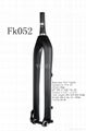 YD-FK052 full carbon fiber monocoque road bike fork bicycle part rigid bike fork