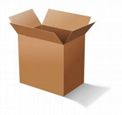 brown corrugated box