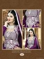 Matwali - Purple Color Semi-stitched Salwar Kameez 2