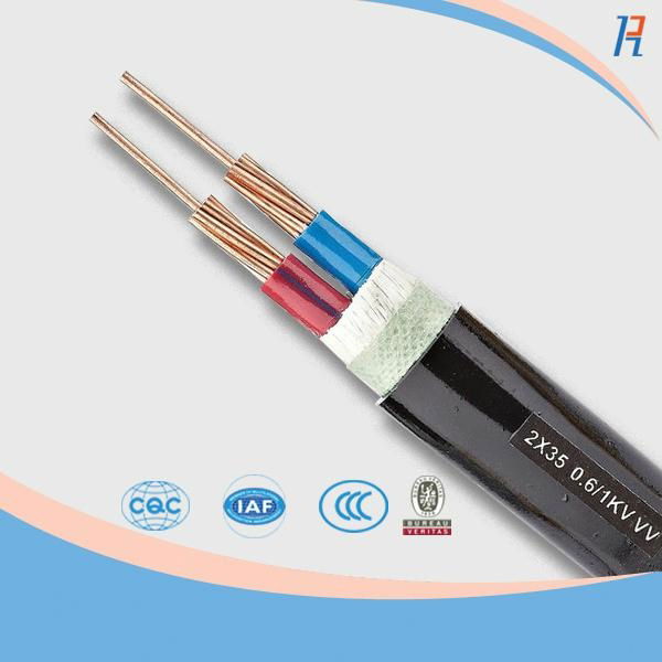 0.6/1kv 2c*35mm2 Cu PVC Power Cable