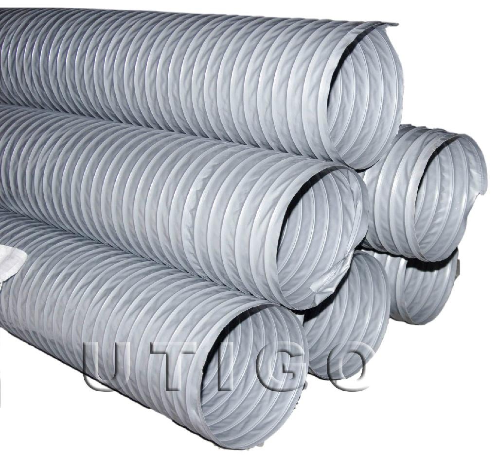 PVC coated polyester fabric ventilation duct 2