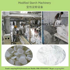 Modified starch machine