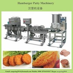 Automatic hambuger patty machine