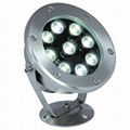 Waterproof LED Underwater Light 9W Under water Lamp 2