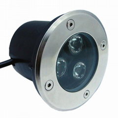 LED Buried Light 3W IP65 DL-Dn-R/G/B/W-P01-DC024-003