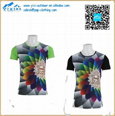 wholesale sublimation 3d t slim fit t shirt for men