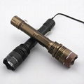 1108 Strobe Self-defense Flashlight Torch High-power Impact  1