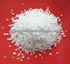 White fused alumina for abrasives and refractory