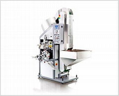 auto hot stamping machine for bottle lids top surface printing