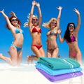 Microfiber sport towel 30*70cm printing