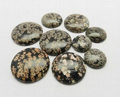 Fire Works Obsidian Freeform Loose stone Cabochon