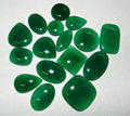 Green Onyx Freeform Loose Cabochon