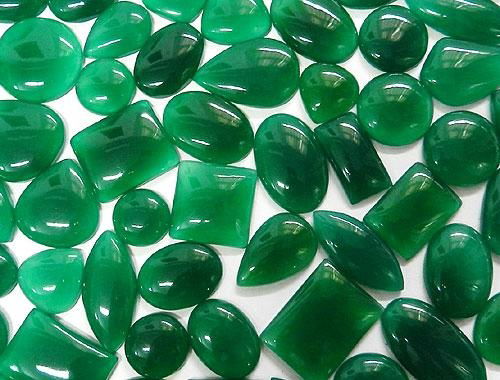 Green Onyx Freeform Loose Cabochon Gemstone 2