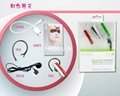 Fashion bluetooth earbud with changable face plate 5