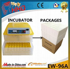 Newest Eggs Incubator 1-96 Eggs Automatic Chicken Egg Incubator Price EW-96A