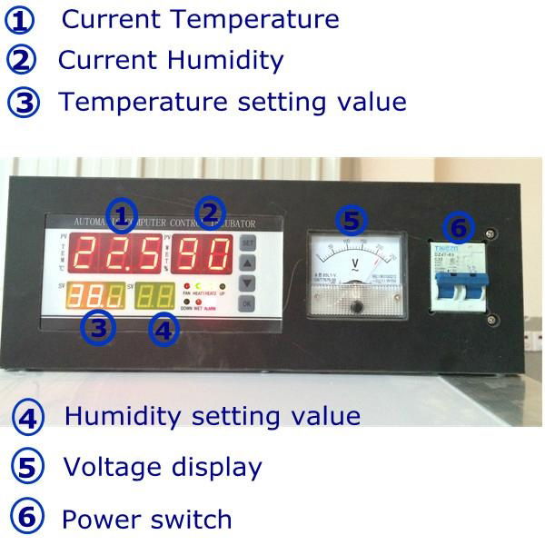 Newest Newest Small Industiral Automatic Duck Incubator Machine EW-308 4