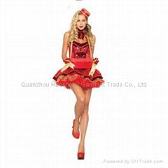 2014 RED COSPLAY COSTUME