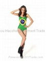 2014 BRAZIL FLAG ONE-PIECE SWIMWEAR BIKINI 