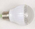 E27 LED bulb ligh,3W LED bulb light,A60 bulb light 4