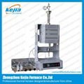 Fluidized Bed Vertical Tube Furnace with 1'' O.D Quartz Tube and Flange for Powd