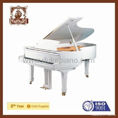 White grand piano 148M1(D-L) piano from china