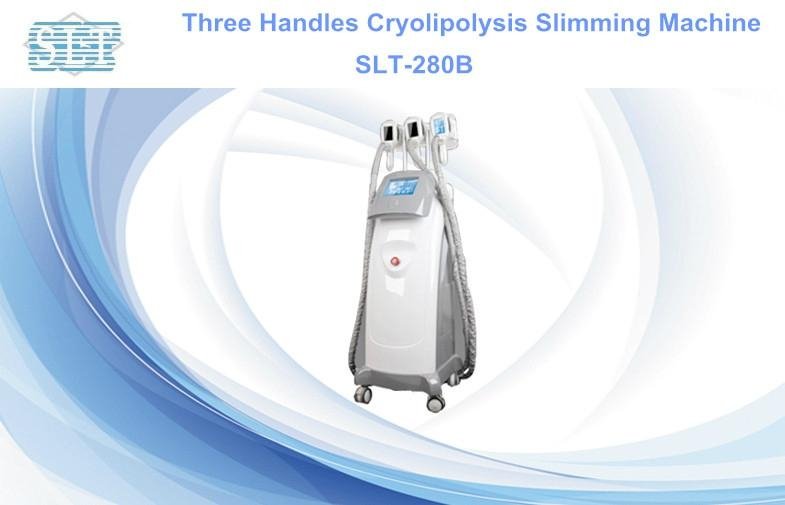 Three Handles CryoLipolysis Slimming Machine